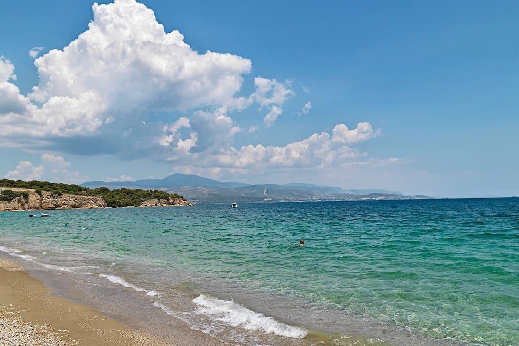 Paleo Kalamaki Istmia Exterior foto